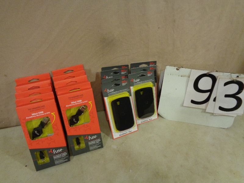 New Cel Phone Chargers and Cases