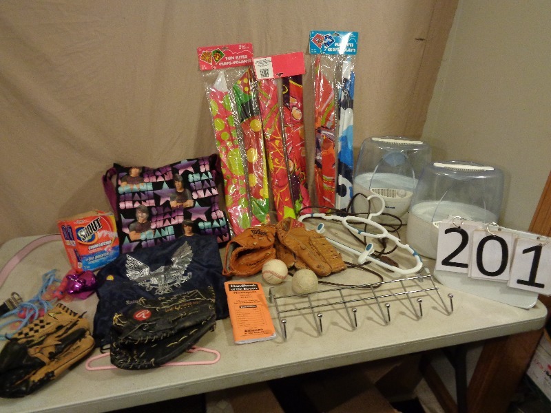 Baseball Gloves, Humidifiers, Kites, and More