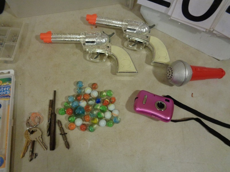 Tools, Fishing, Marbles, and More