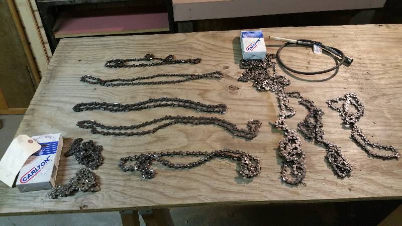lot 278 image: Chain Saw Blades