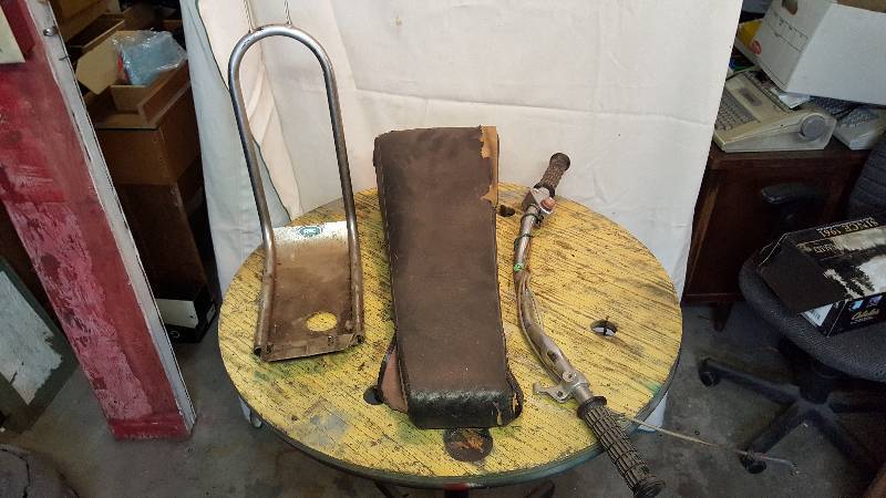 lot 170 image: Vintage Honda Original Parts