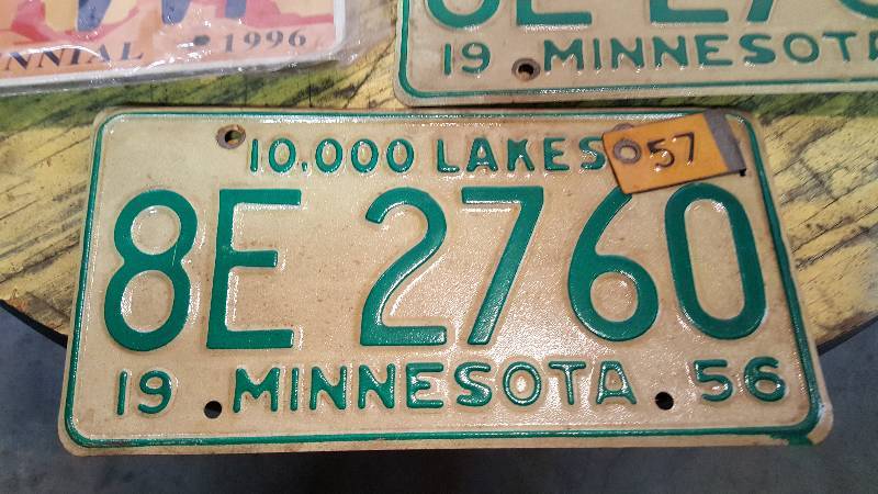 lot 173 image: License Plates