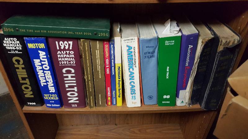 lot 234 image: Chilton Auto Repair Manuals, Manuals, Etc.