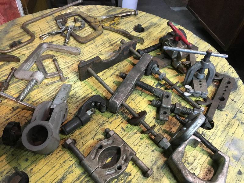 lot 90 image: Clamps And Flaring Tool