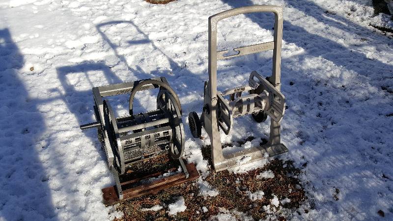lot 298 image: (2) Hose Reel & Storage