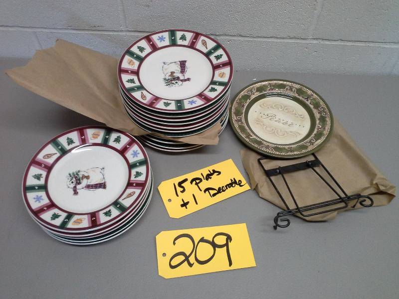 Christmas Plates
