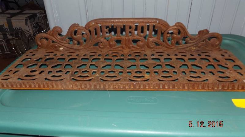 Antique Detroit Shelf