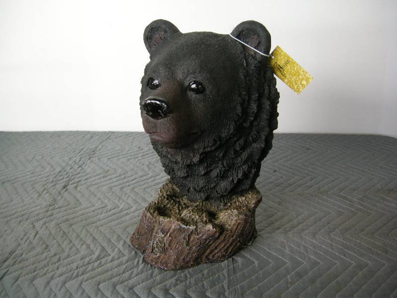 Resin Bear Bust