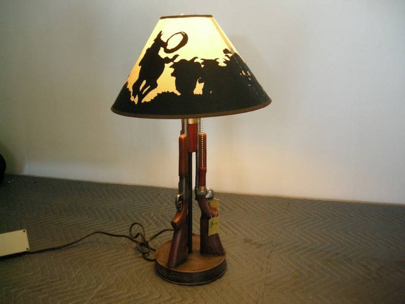 Rifle Desk Lamp