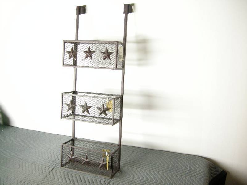Metal Star Over-door Shelves