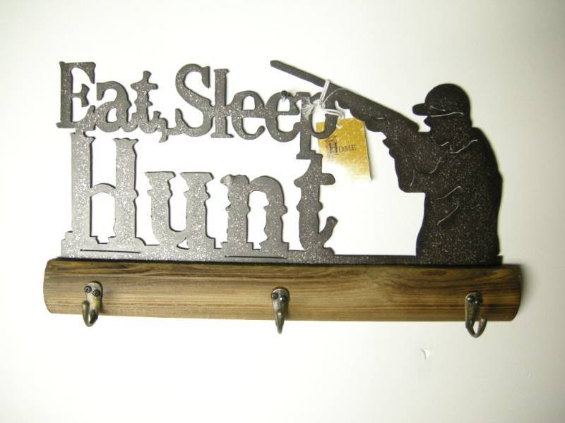 Eat Sleep Hunt Wall Hook