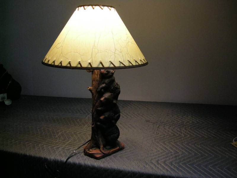 Black Bear Desk Lamp