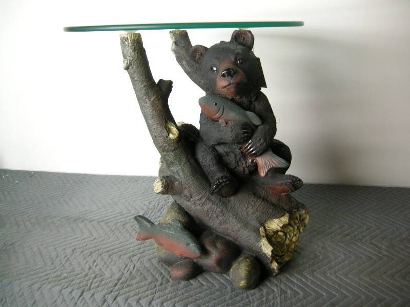 Black Bear End Table