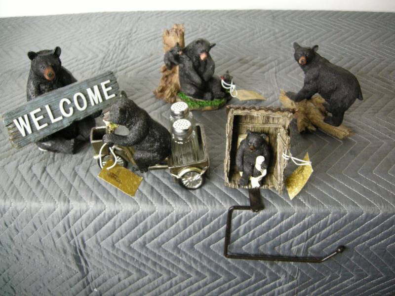 Black Bear Figures