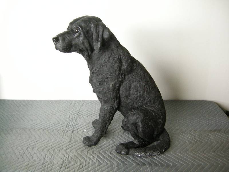 Black Lab Figure