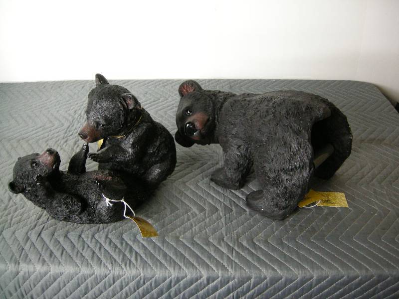 Black Bear Figures