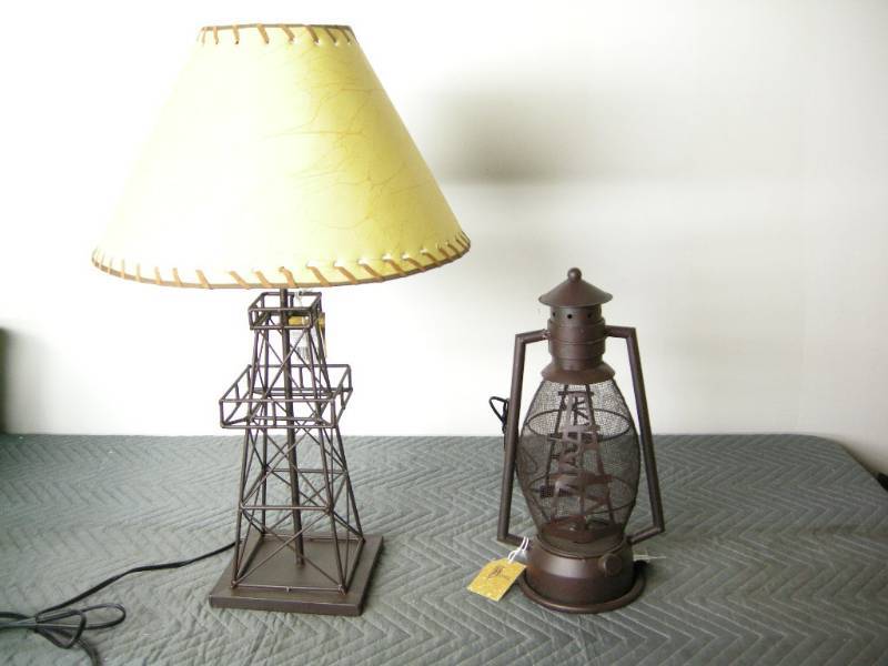 Oil Derrick Lamps