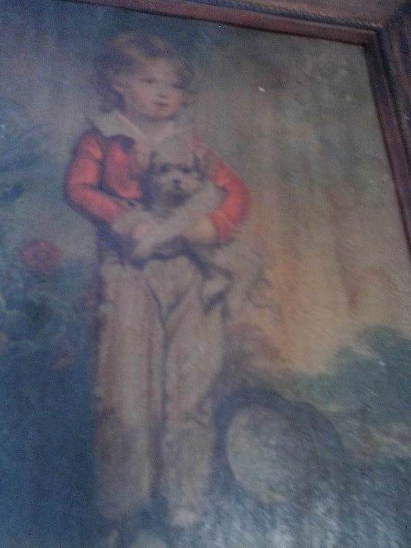 vintage boy and girl picture