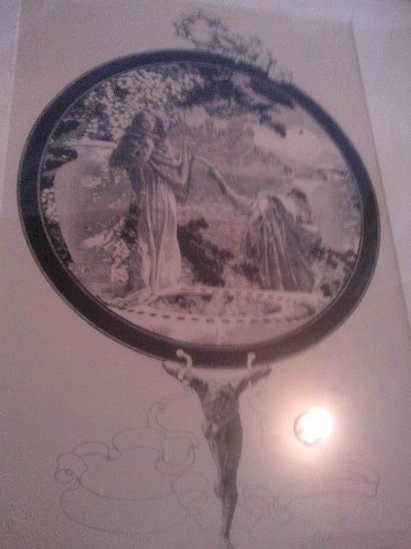 vintage jesus and mary picture