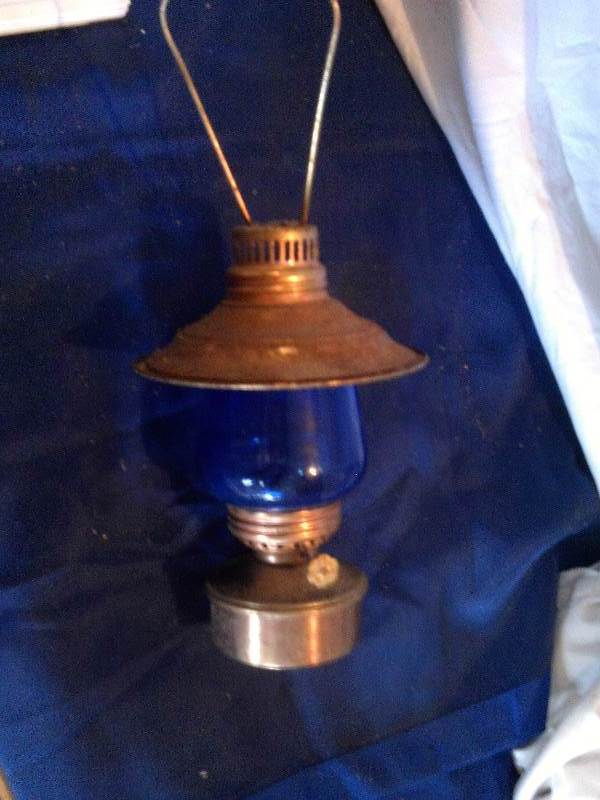 vintage oil lamp