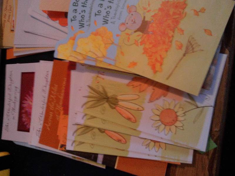thanks giving greeting cards