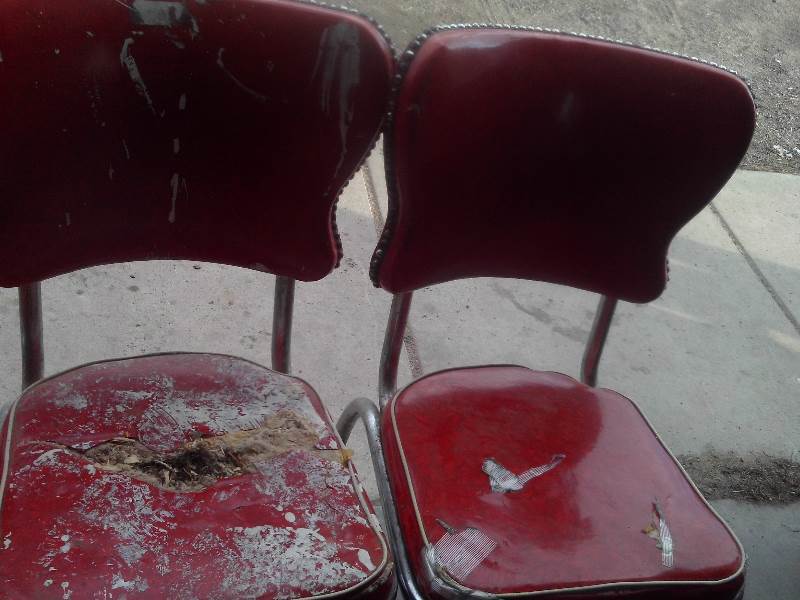 3 vintage chairs