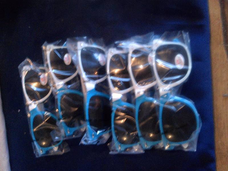 6 pair new sun glasses