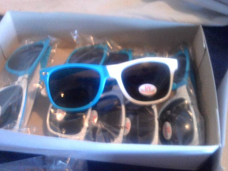 6 pair new sun glasses