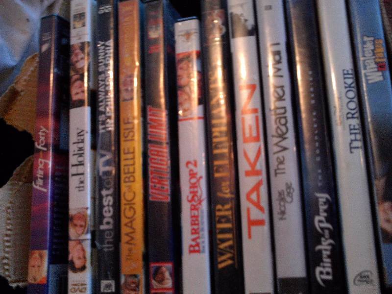 box of dvds