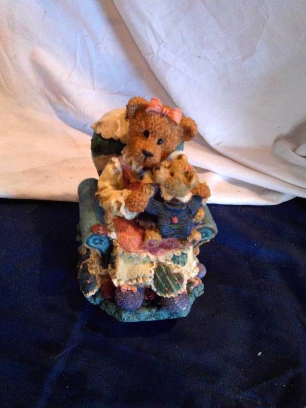 musical bear figurene