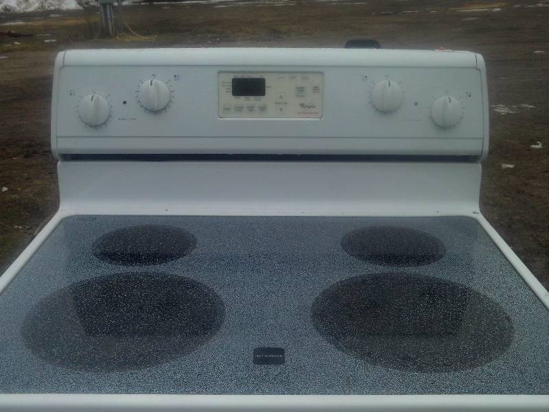 whirlpool electric range