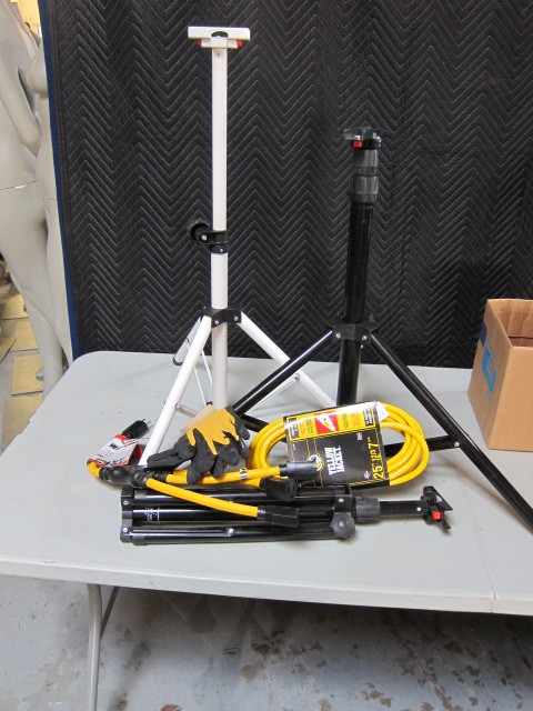 Light Stands and Power Cord