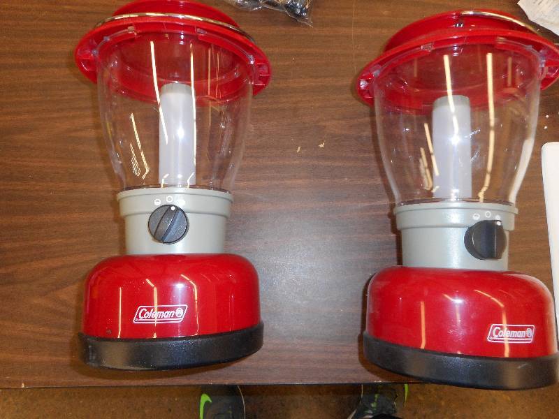 lot 37 image: 2 HIGH POWERED LED LANTERNS