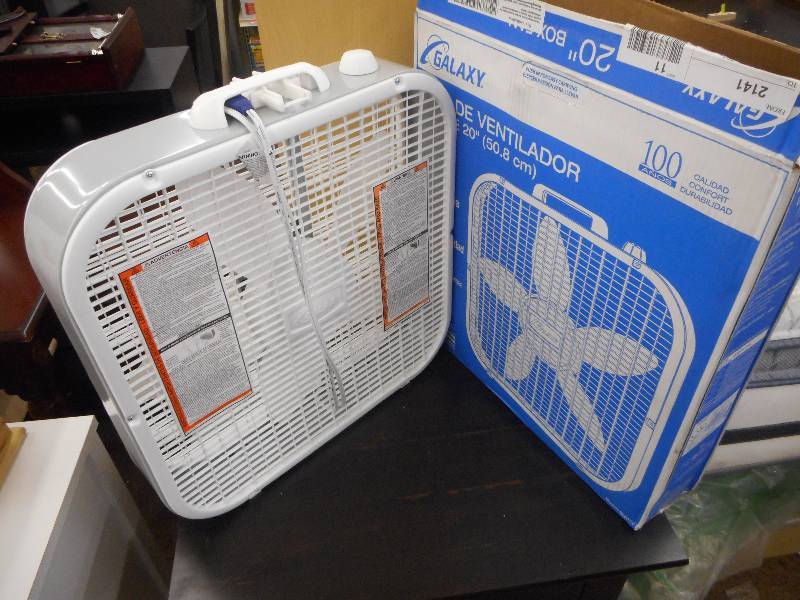 lot 94 image: 20 GALAXY BOX FAN