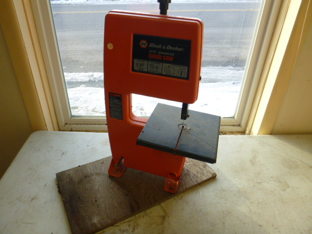 lot 99 image: Black & Decker Drill Powered Band Saw