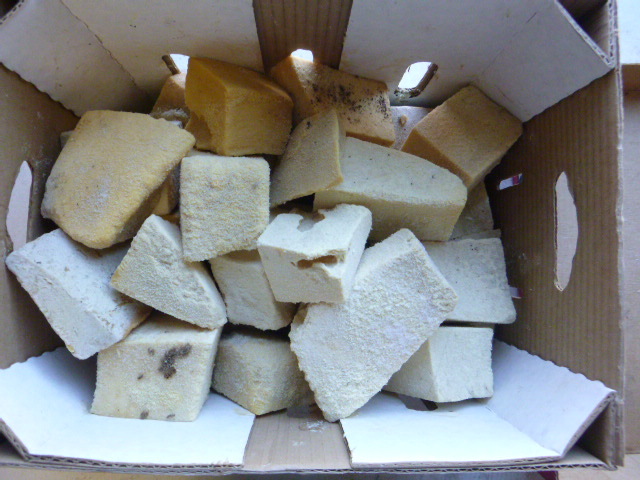lot 140 image: Box of Lye Soap