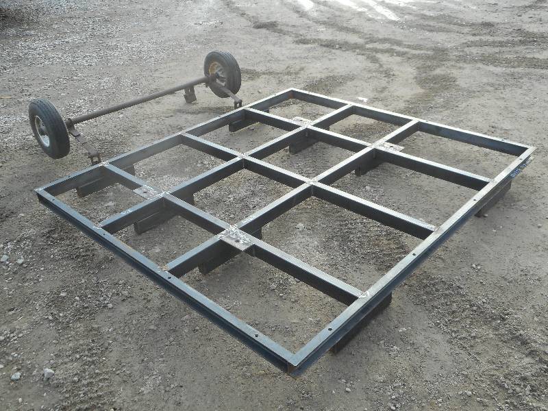 lot 7 image: Heavy Duty Steel Frame & Axle
