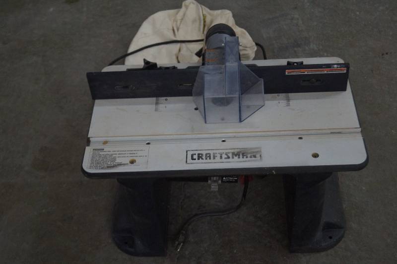 Craftsman Router and Router Table
