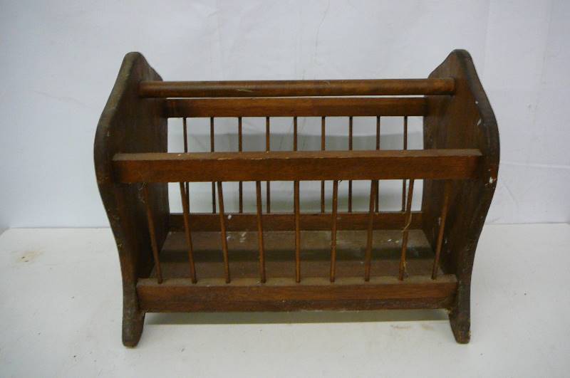 Magazine Rack Wooden