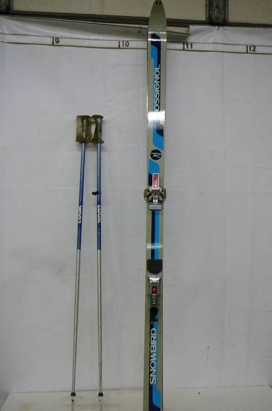 Snow bird 2 Rossignal cross country skis poles bag