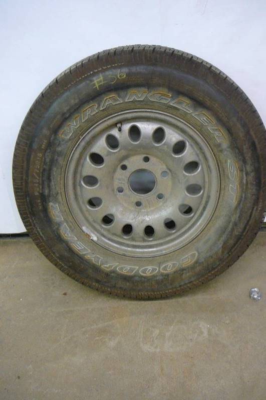 Wheel and Tire Good year wrangler st p24575r16 6 hole 6m Rim 16 X 6.5