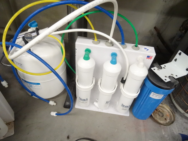 Reverse osmosis system.