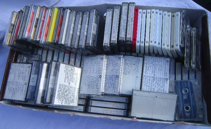 Lot of Cassette Tapes. Reusable