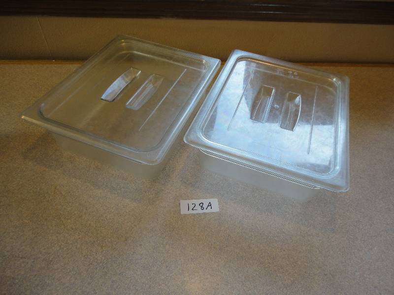 Cambro Storage Containers - Quantity of 2  #128A