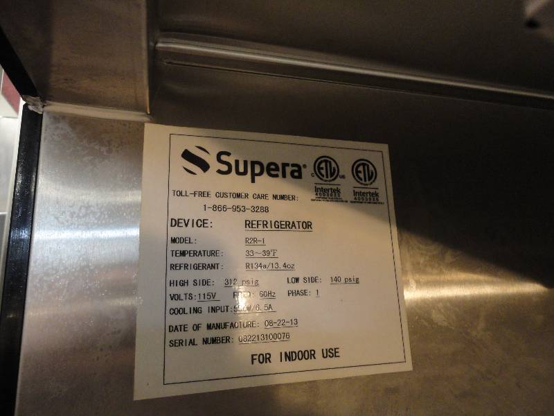Reach-In Refrigerator
