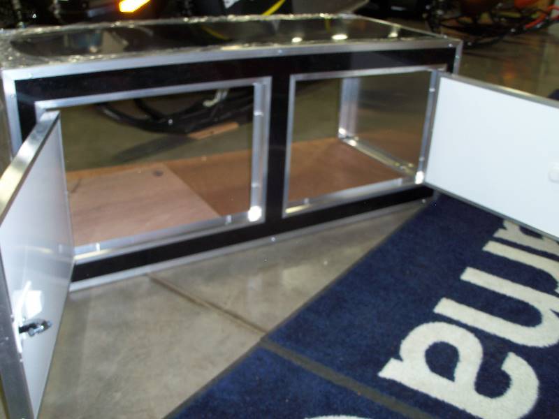 Aluminum Race Trailer Cabinet