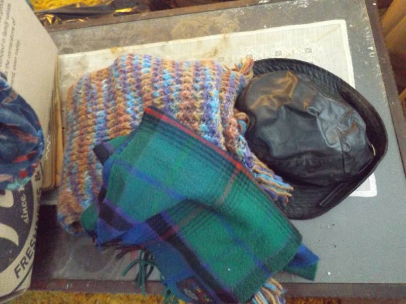 Clothing, Scarves, Boots, Belts