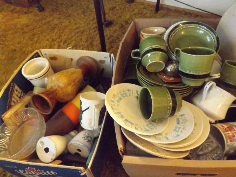 Glasses, Mugs, Vases, Bowls