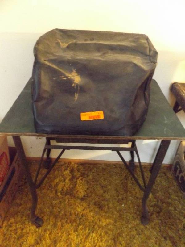 Vintage Typewriter on Rolling Stand