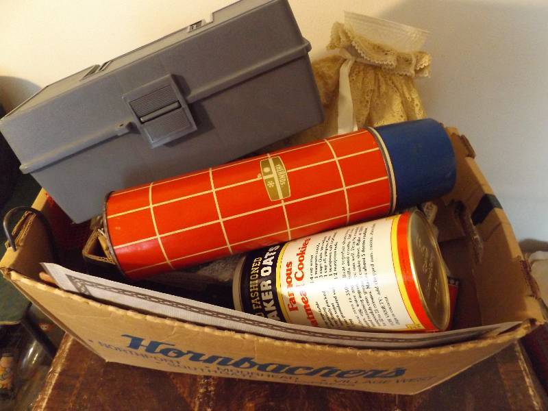 Tackle Box, Thermos, Tins, Recipes, more